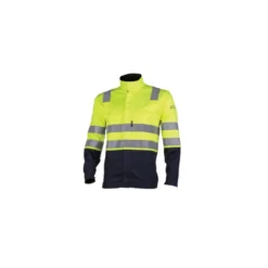 Veste - THOR - 78% Coton/20% Polyester/2% Fibre antistatique 300g/m2 + Bandes - Jaune HV/marine - COVERGUARD | 8MTHJY