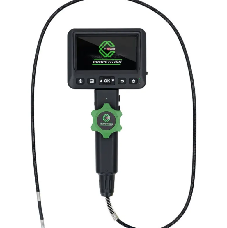 Vidéoscope COMPETITION HD avec sonde de caméra frontale flexible 180° et 0° Ø 6,0 mm - KSTools | 512.4600