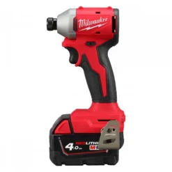Visseuse à chocs Compacte Hex 1/4 BRUSHLESS, 18V, 4,0Ah, 190 Nm - Milwaukee | 4933492840