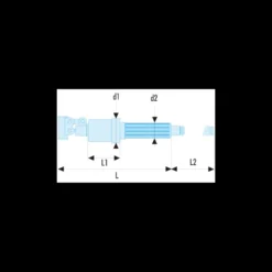 Vérin hydraulique 10 t pour U.312H Facom | U.312-01