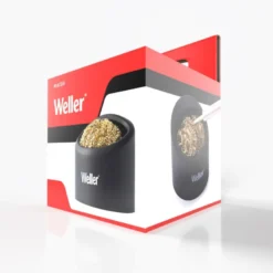 Weller Éponge de nettoyage en laiton pour pannes de fer à souder avec support en silicone - Weller | WLACCBSH-02