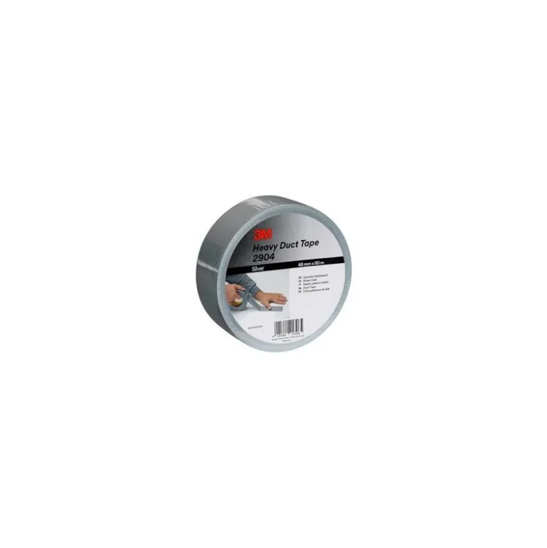 24 X Ruban adhésif toilé 2904, Argent, 48 mm x 50 m 3M | 7100098707